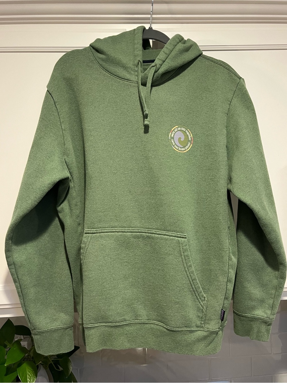 Patagonia Olive Green Pullover Hoodie